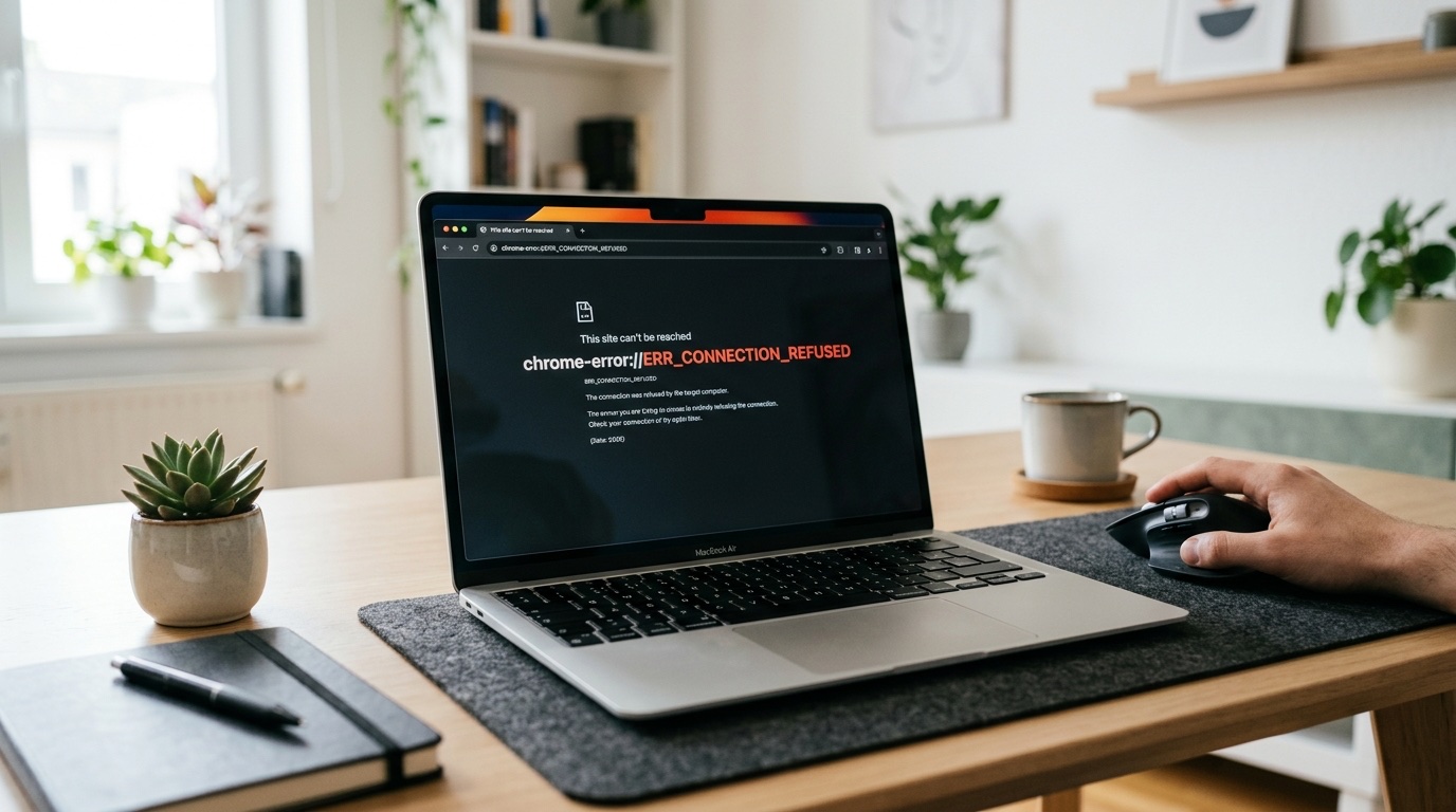 How to Fix Chrome Error ERR_CONNECTION_REFUSED — Connection Refused [2026]