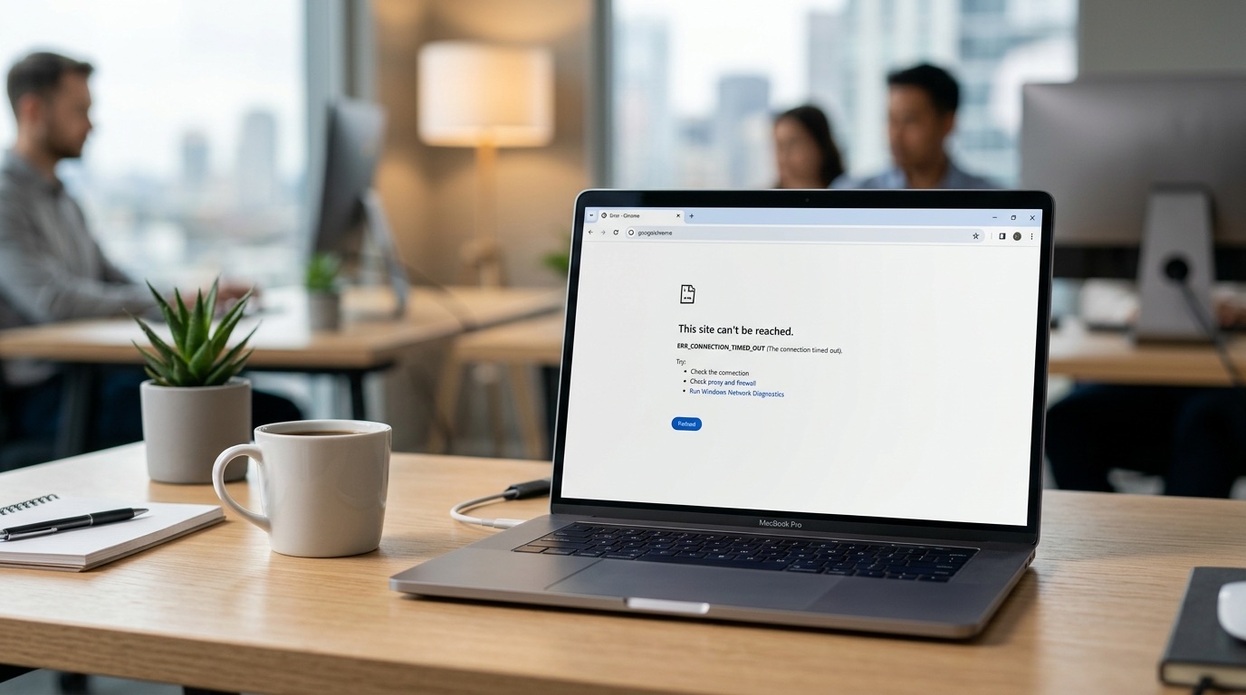 How to Fix Chrome Error ERR_CONNECTION_TIMED_OUT — Connection Timed Out [2026]