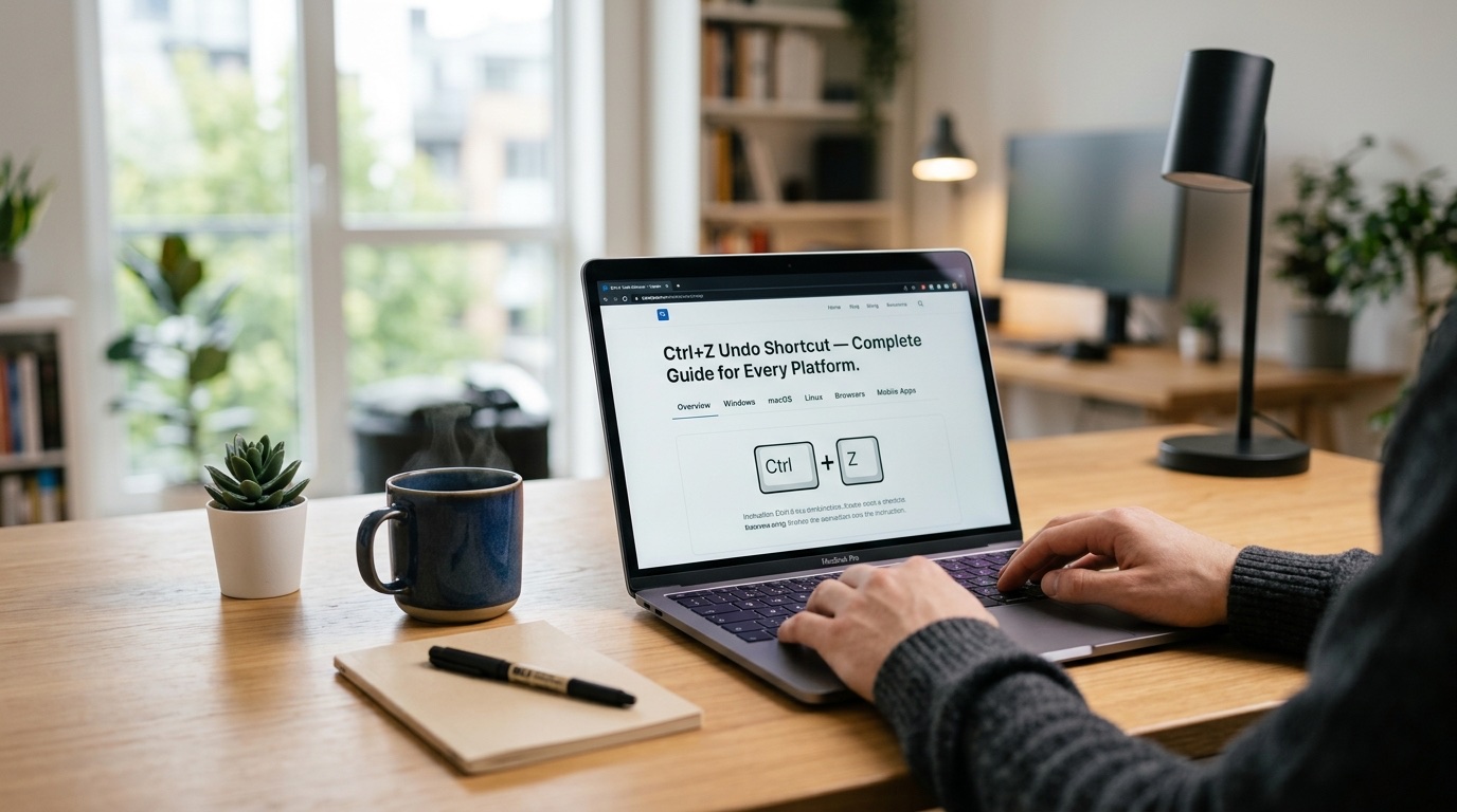 Ctrl+Z (Undo Shortcut) — Complete Guide for Every Platform