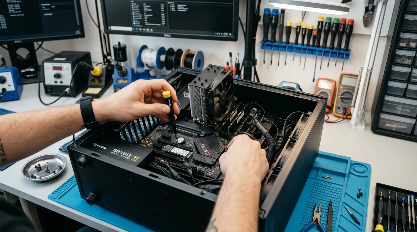 Atelier IT Cares — réparation PC à Terrebonne