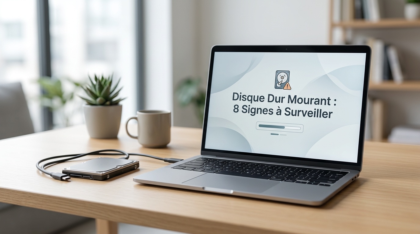 Disque Dur Mourant : 8 Signes à Surveiller
