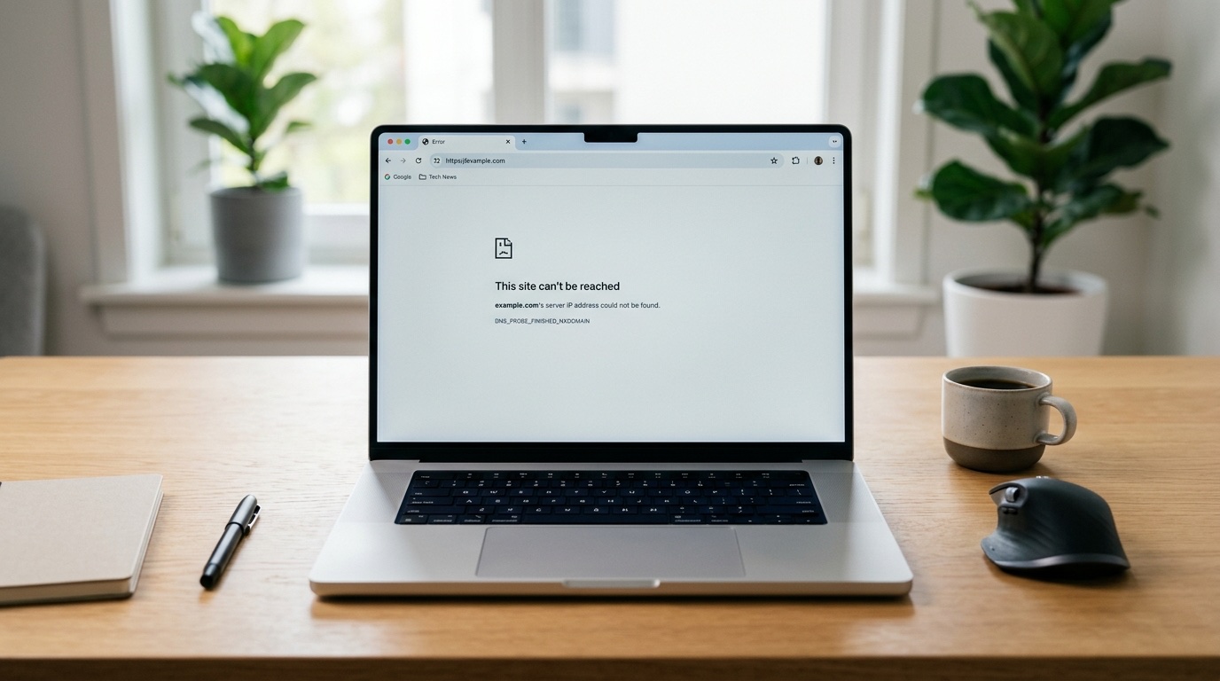 How to Fix DNS_PROBE_FINISHED_NXDOMAIN Error in Chrome (2026)