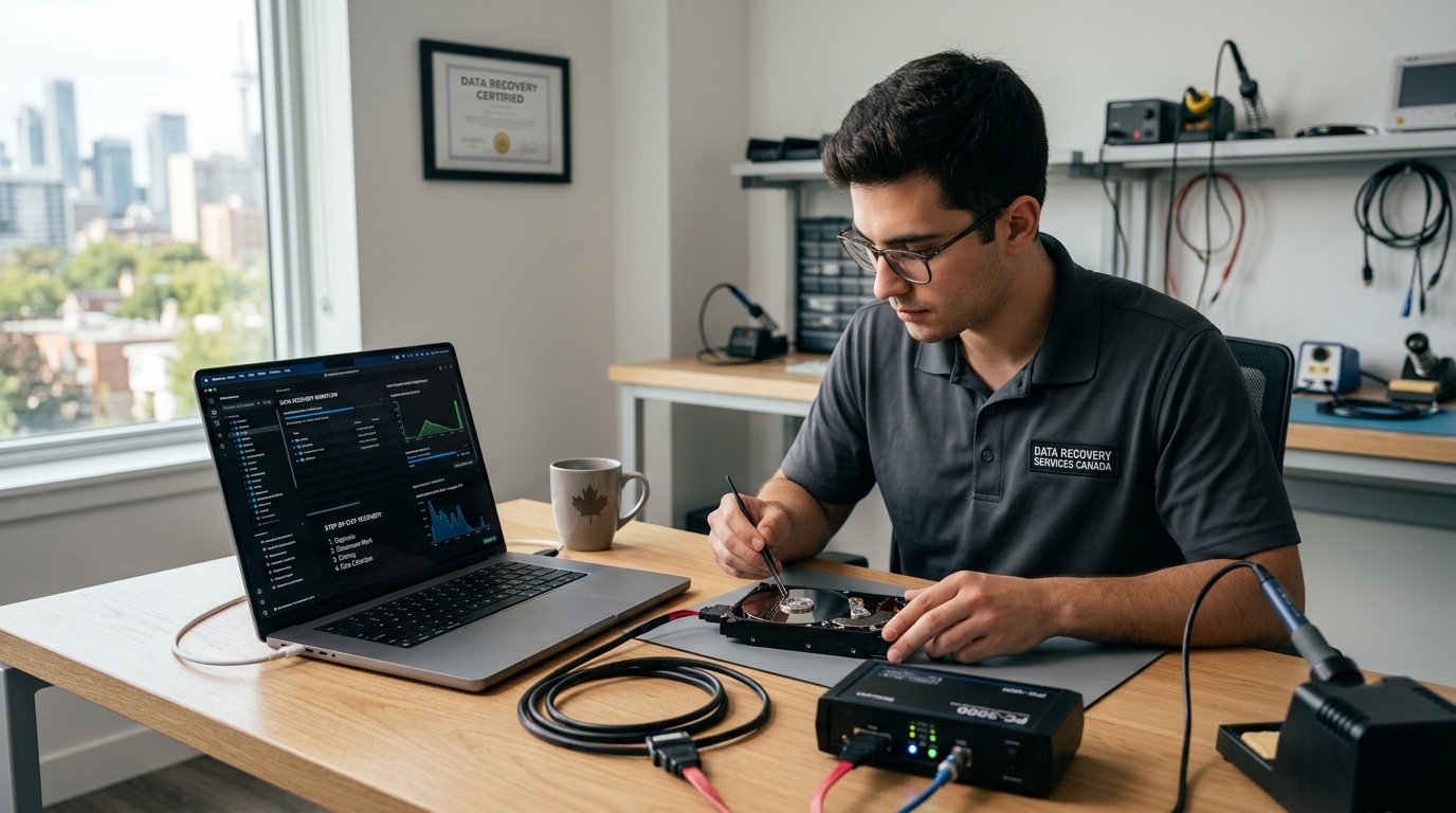 Hard Drive Data Recovery — Professional Service in Canada Step-by-Step Guide (2026)