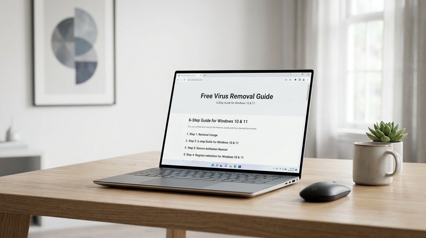 Remove ANY Virus for Free in 2026 — 6-Step Guide (Windows 10  11)