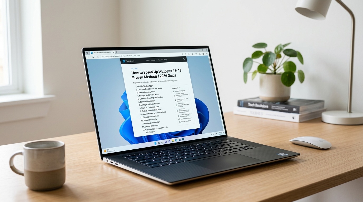 How to Speed Up Windows 11: 15 Proven Methods (2026 Guide)