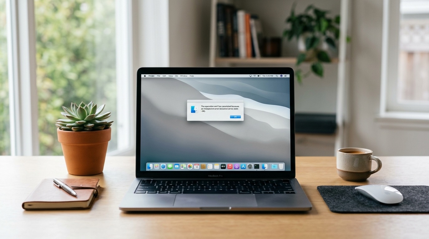 How to Fix Mac Error -36 — I/O Error [2026]