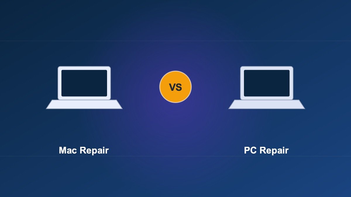 Mac repair vs PC repair cost and reliability comparison