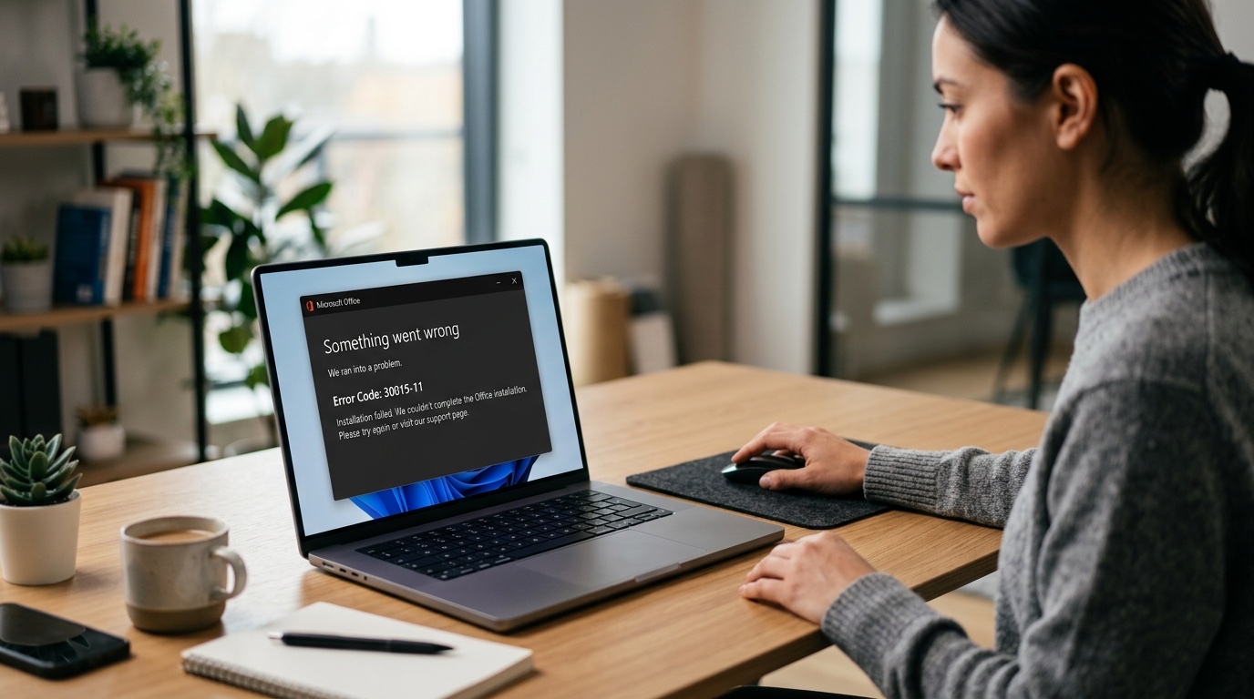 How to Fix Office Error error-30015-11 — Installation Error 30015-11 [2026]
