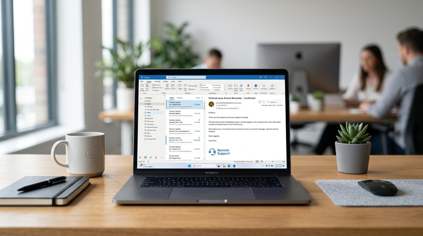 Outlook Not Working Fix — Email Issues Solved Remotely [2026]