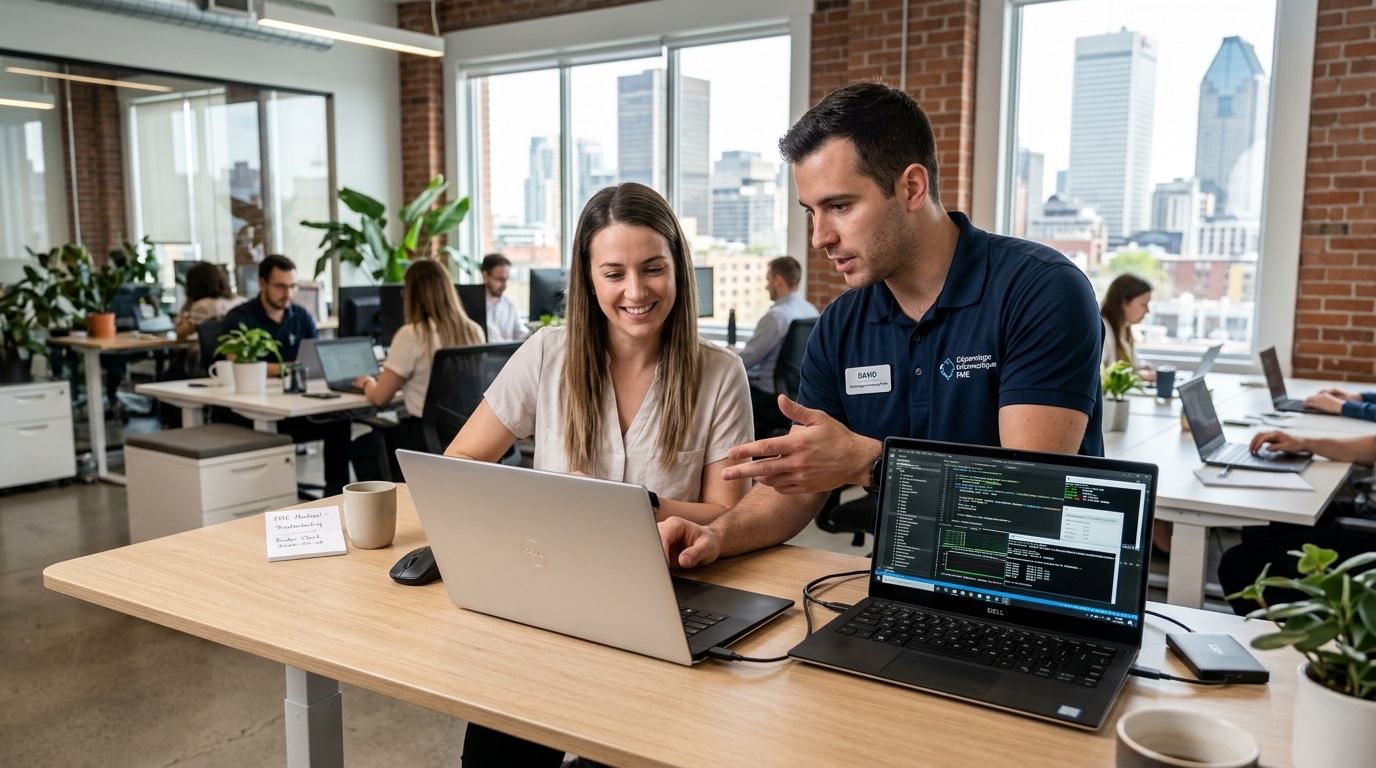 Dépannage Informatique PME Montréal 2026