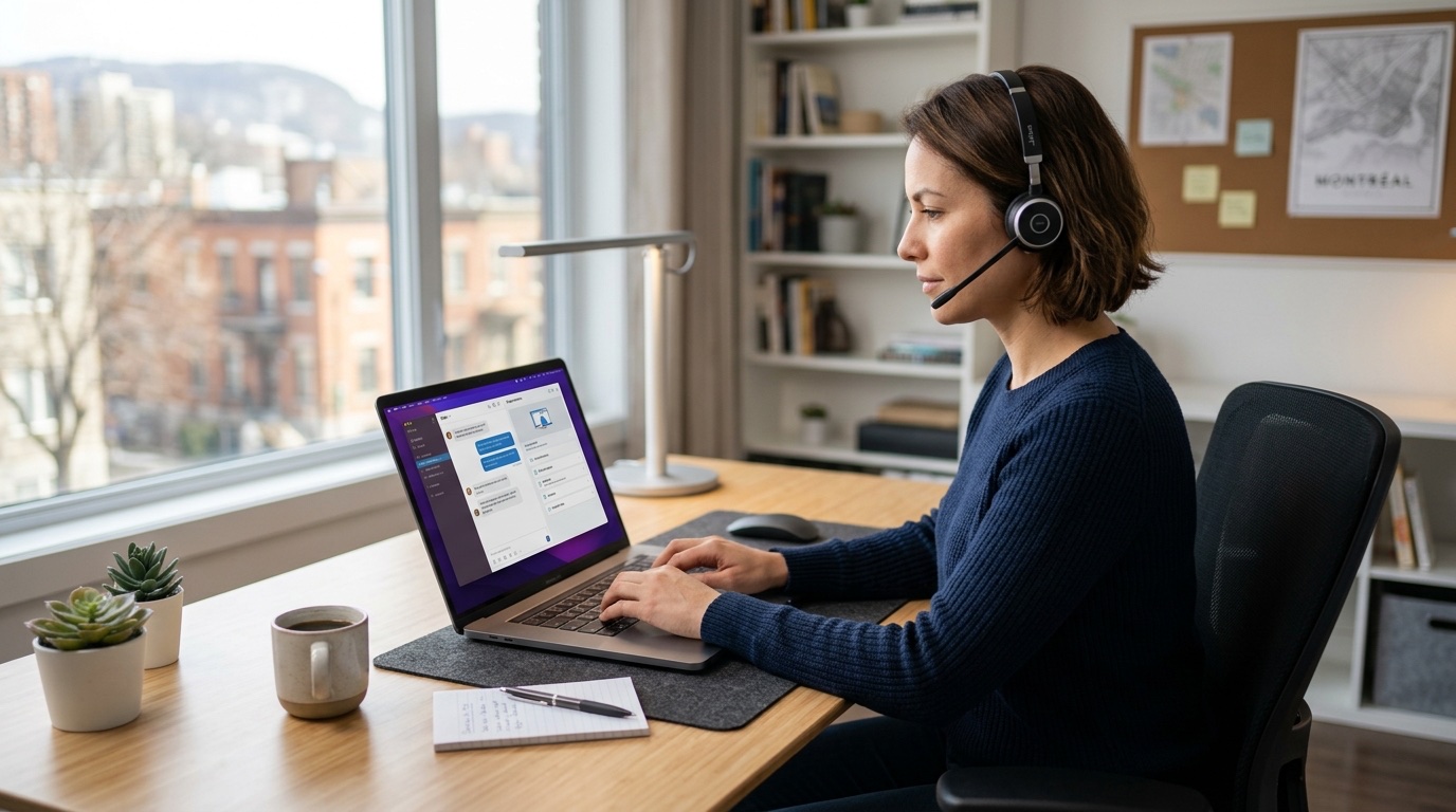 Support Informatique Télétravail Montréal