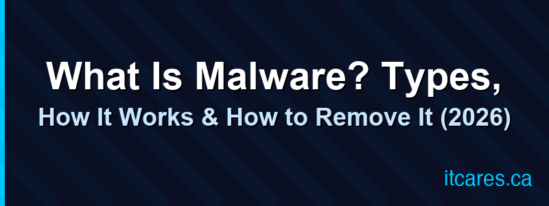 What Is Malware? Types, How It Works & How to Remove It (2026)
