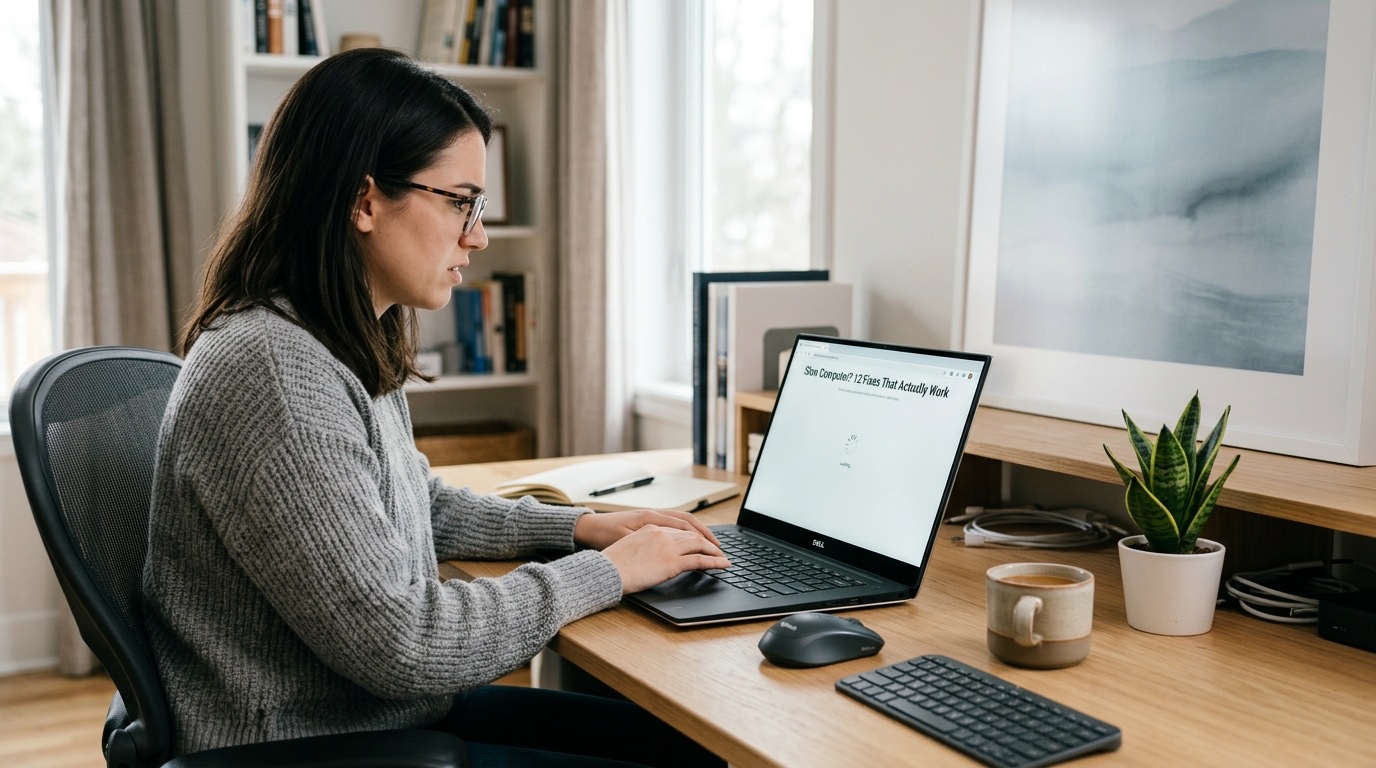 Why Is My Computer So Slow? 12 Fixes That Actually Work