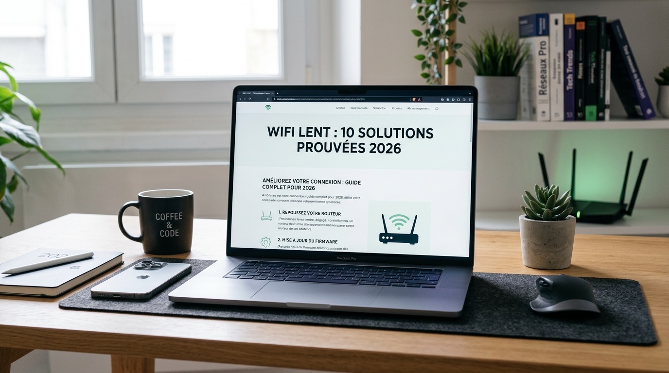 WiFi Lent : 10 Solutions Prouvées [2026]