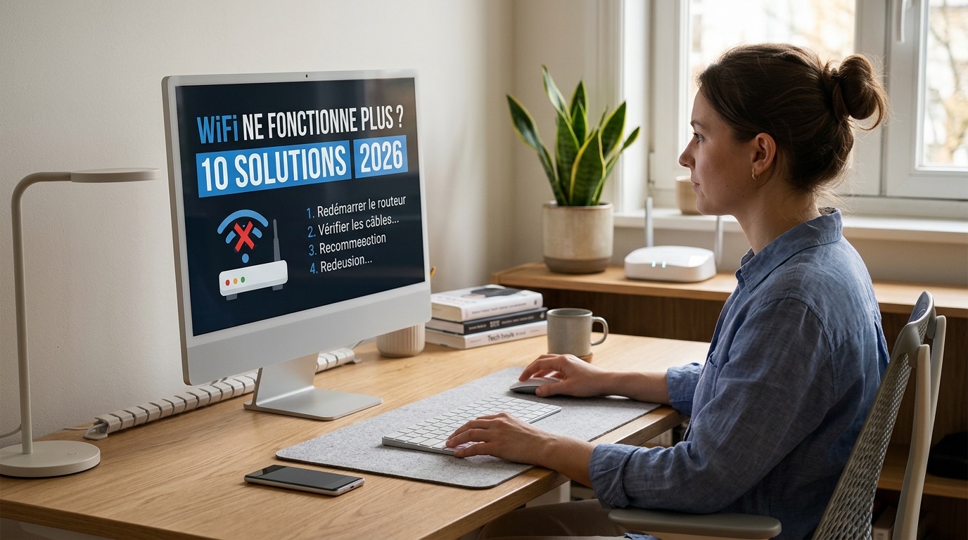 WiFi Ne Fonctionne Plus ? 10 Solutions Efficaces [2026]