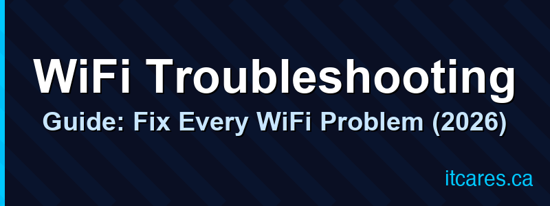 WiFi Troubleshooting Guide: Fix Every WiFi Problem (2026)