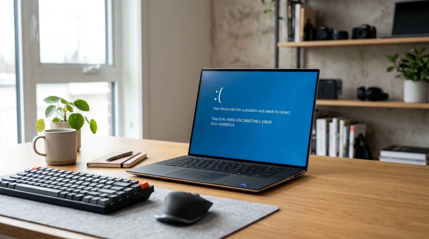 How to Fix Windows Error 0x00000124 — WHEA Uncorrectable Error [2026]