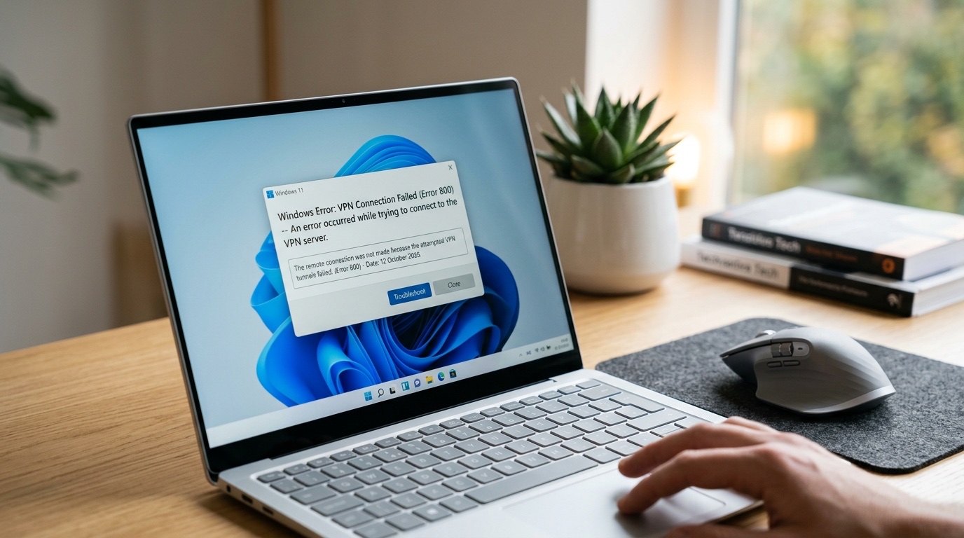 How to Fix Windows Error vpn-error-800 — VPN Error 800 [2026]