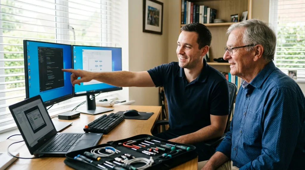 Dépannage Informatique Côte-Saint-Luc — IT Cares certified technician