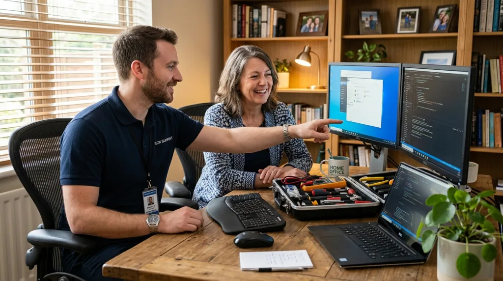 Dépannage Informatique Pointe-Claire — IT Cares certified technician