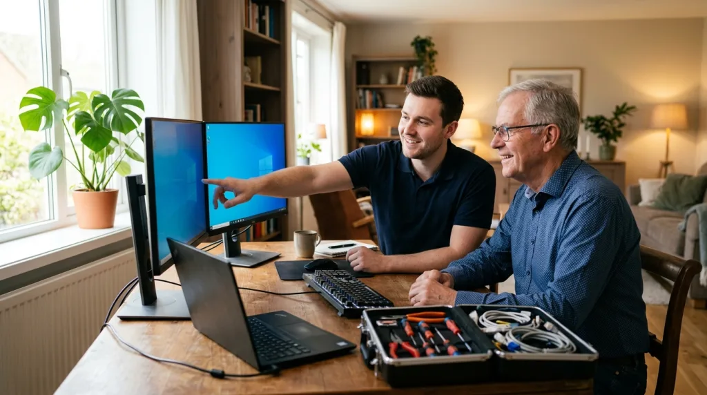 Dépannage Informatique Outremont — IT Cares certified technician