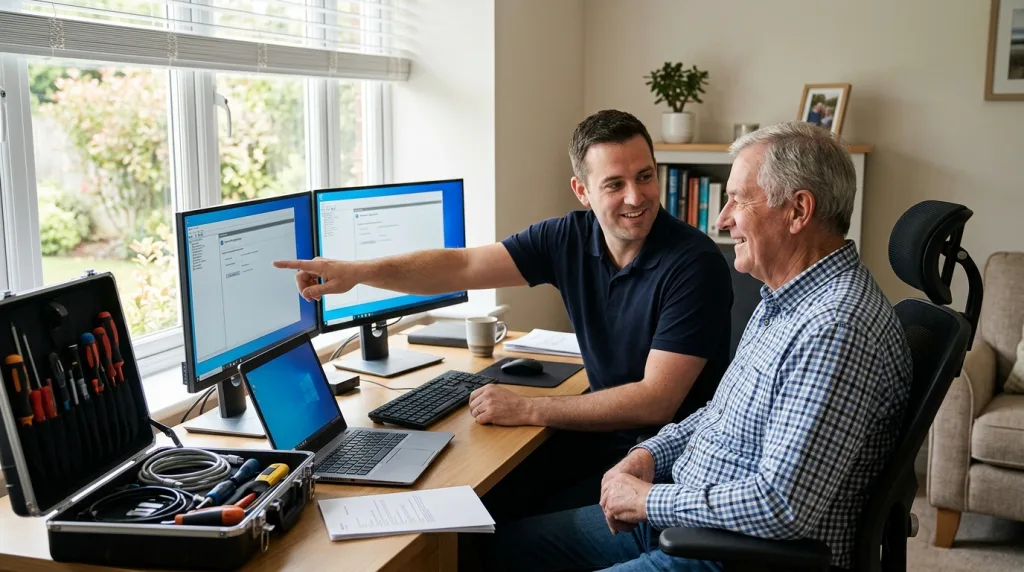Dépannage Informatique Pierrefonds — IT Cares certified technician