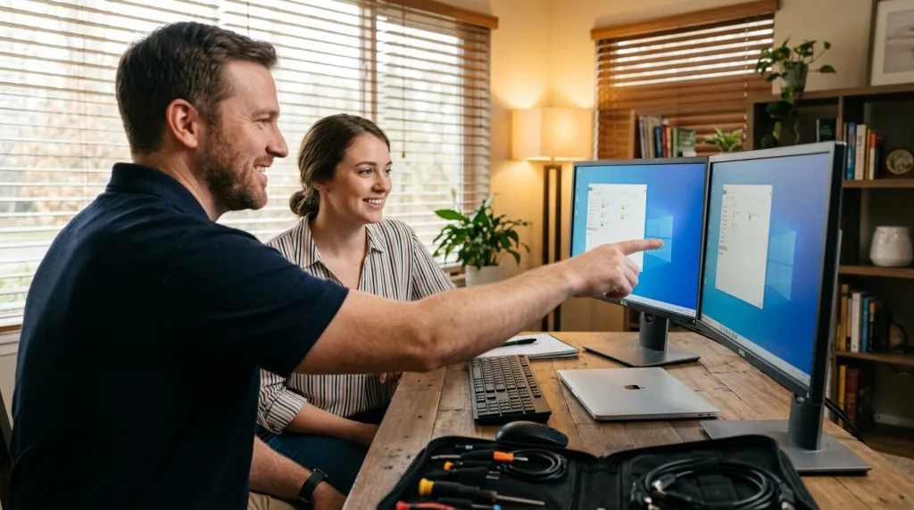 Technicien IT Cares — dépannage informatique à Rive-Sud