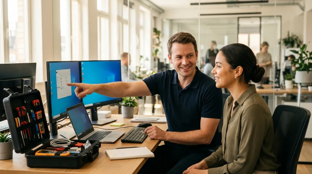 Technicien IT Cares — dépannage informatique à Saint-Jean-sur-Richelieu