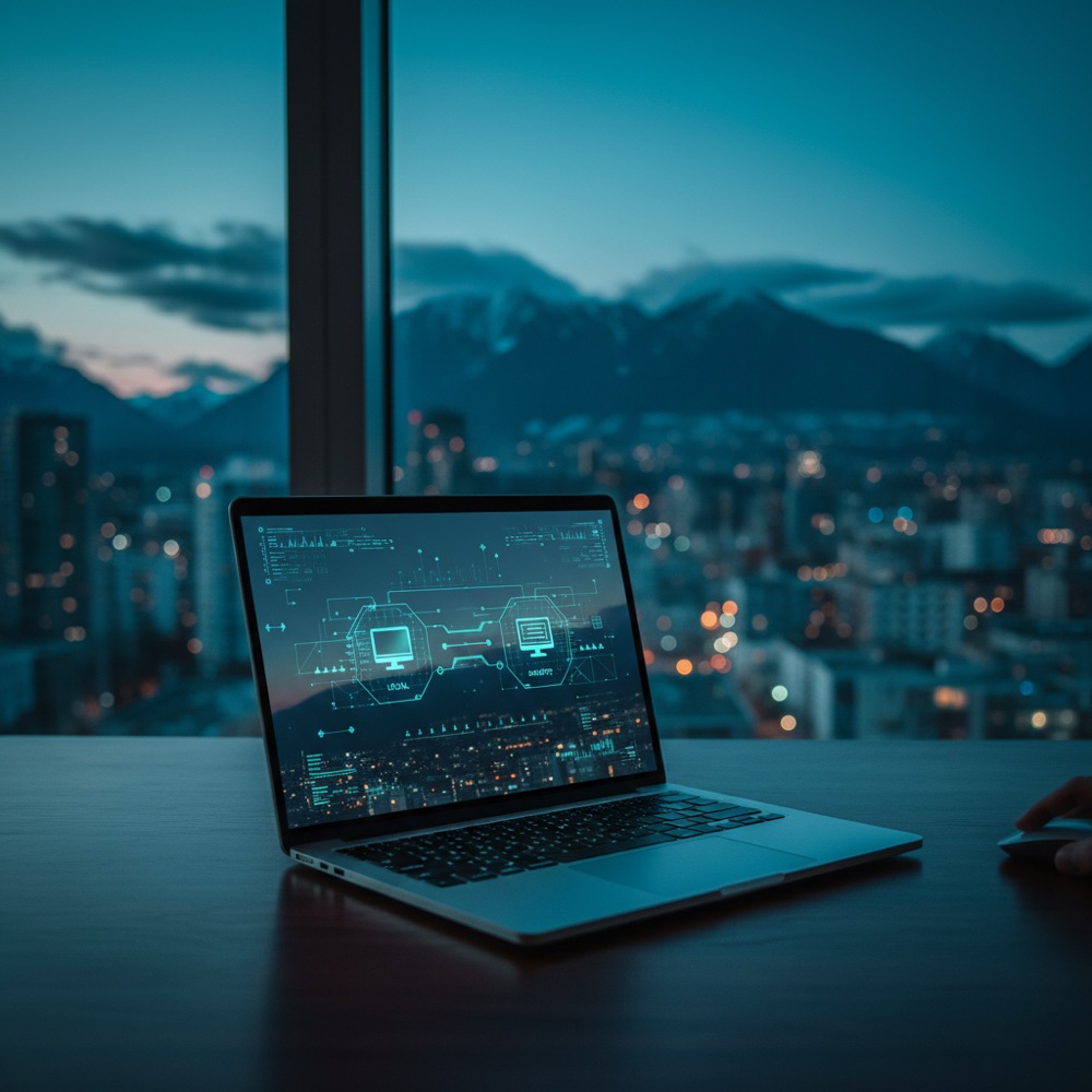 Remote computer repair Burnaby — IT Cares technician connecting to a client PC
