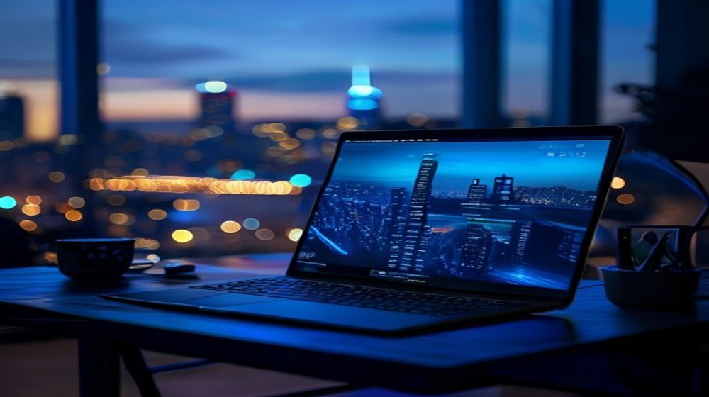 IT Cares modern tech workspace