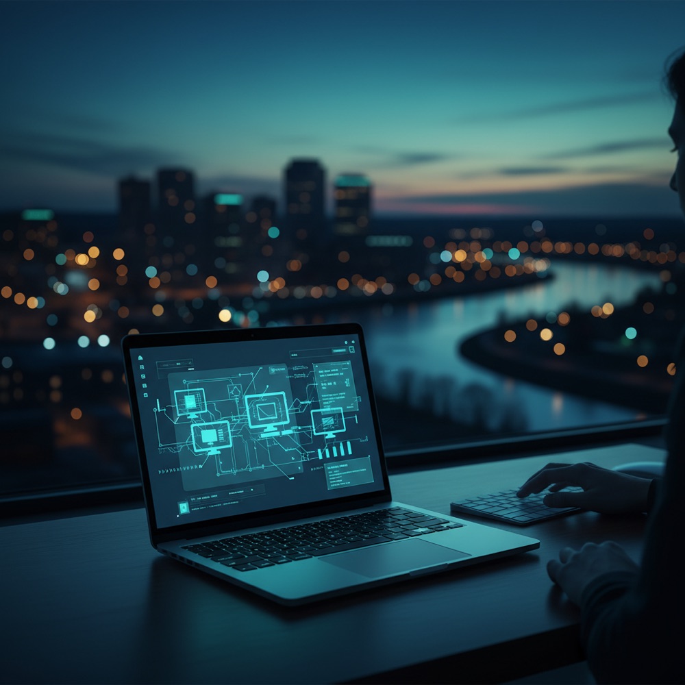 Remote computer repair Moncton — IT Cares technician connecting to a client PC