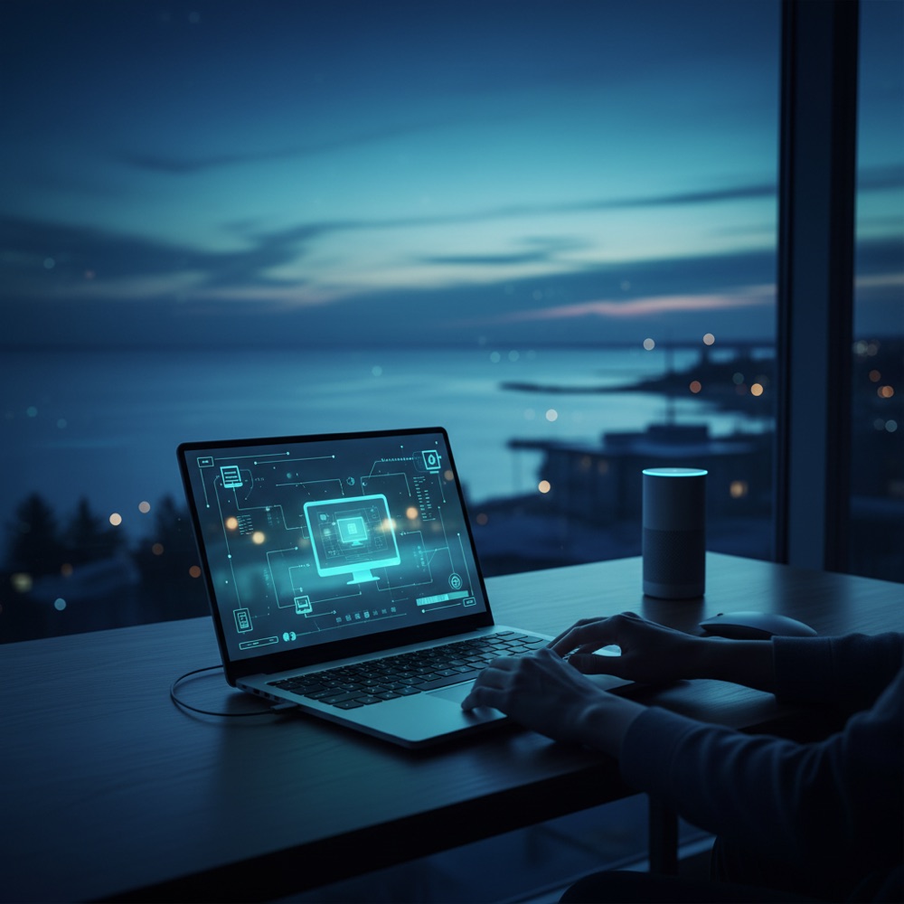 Remote computer repair Oshawa — IT Cares technician connecting to a client PC