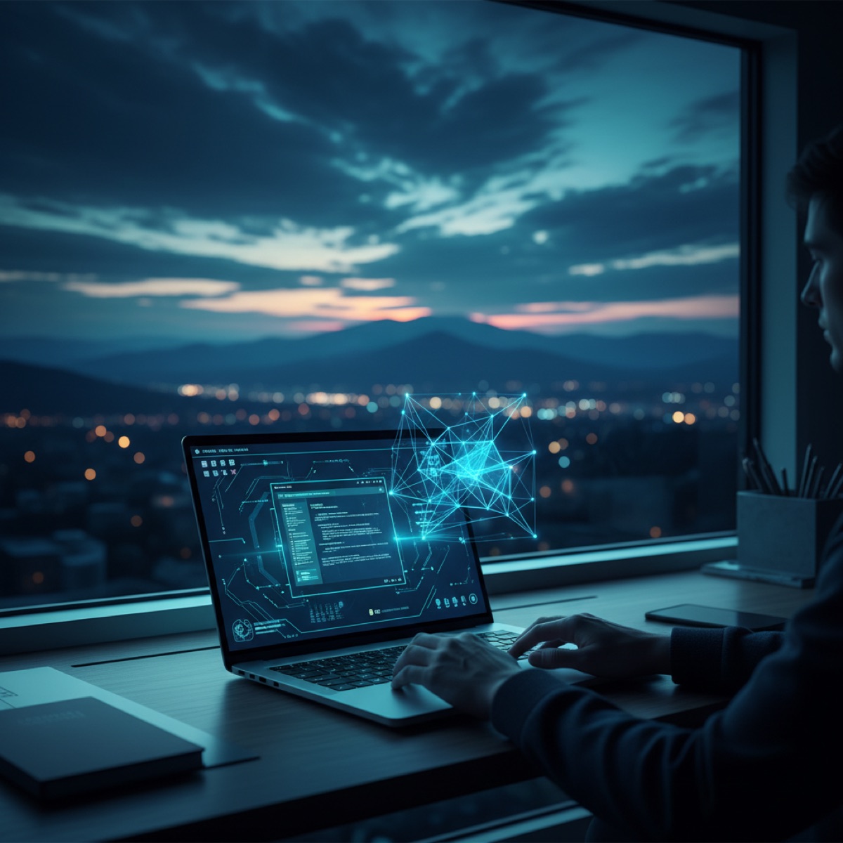 Remote IT support workstation — IT Cares Asheville