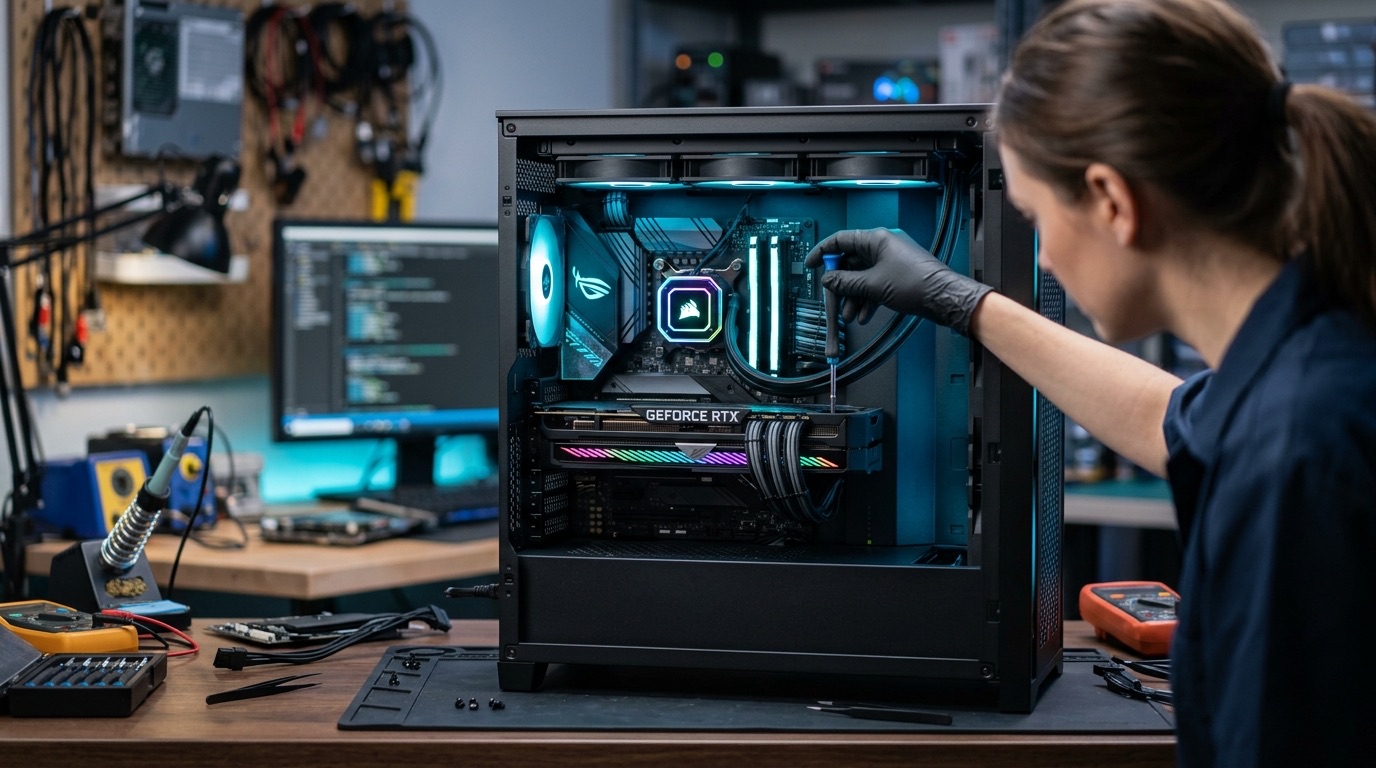 Réparation PC gamer à Montréal — IT Cares