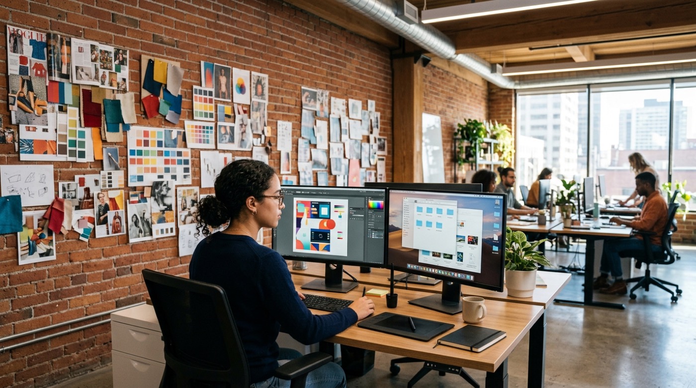 IT Cares technician fixing the NAS and Adobe Creative Cloud setup at a marketing agency in Canada