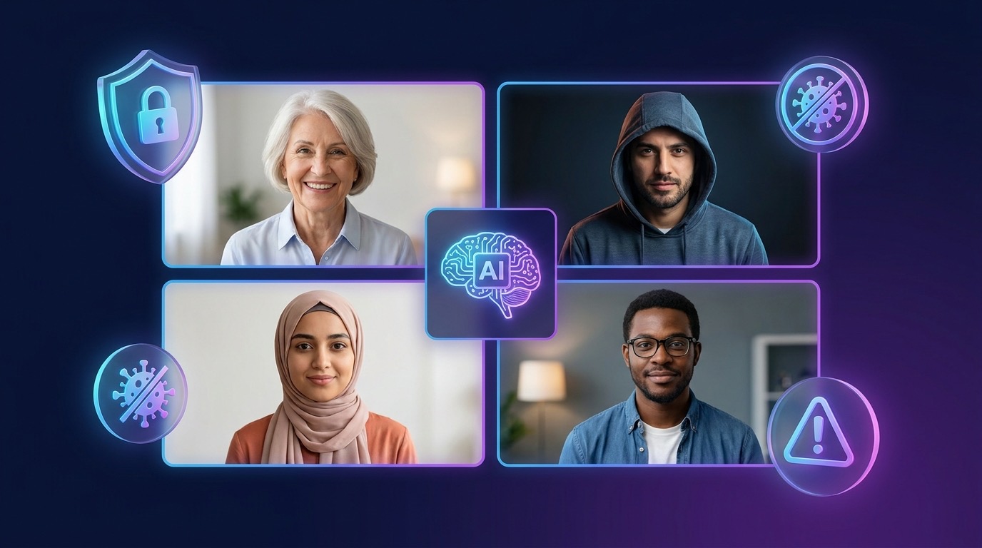 Webinaire IT Cares en direct sur Google Meet — informatique, cybersécurité et IA